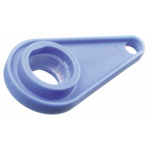 Chiave Neoperl blu in plastica per miscelatori M22, M24, M28.