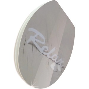 Sedile WC Sanitop-Wingenroth Relax con decoro lucido e chiusura ammortizzata.