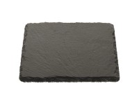 DecoFinder Schieferplatte quadratisch 15 x 15 cm