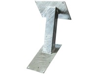 Wandkonsole für Einzelbriefkästen verzinkt