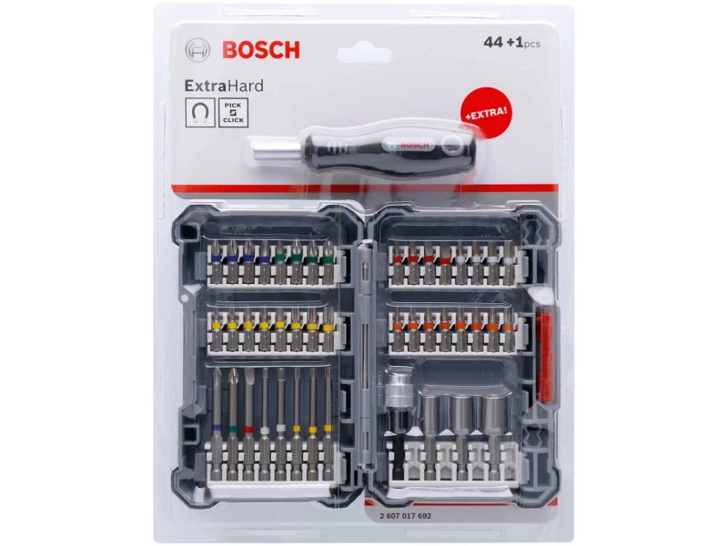 TOURNEVIS Bosch Professional 43 pièces Assortiment d'embouts de