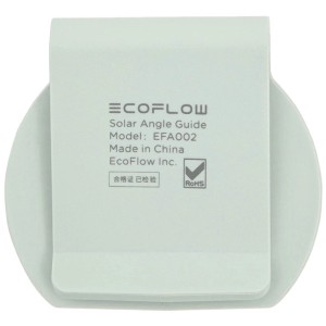 Misuratore di angolo di inclinazione EcoFlow per pannelli solari per l'allineamento, grigio chiaro.