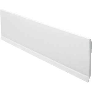 Baguette plate blanche autocollante avec lèvre, 50x2,5mm, pour accessoires de fenêtre chez OBI.