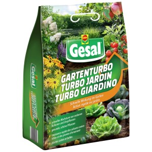 Gesal Engrais Universel Gartenturbo Granulés sac de 4 kg, pour la croissance et des plantes saines.