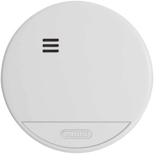 Détecteur de fumée sans fil Abus RWM165 blanc pour protection incendie avec pile 10 ans.