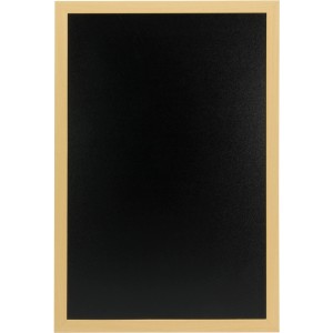 Securit Kreidetafel Woody Braun, 60x40 cm, mit Holzrahmen und Kreidestift.