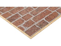 Egger Design-Wandpaneele DecoWall Wismar Backstein 125 x 66 cm