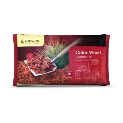 Eifelhum Color Wood Rosso 50 l