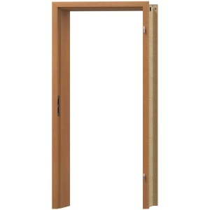 Telaio porta decoro faggio, DIN sinistra/destra, 199x86x15 cm, per porte interne.
