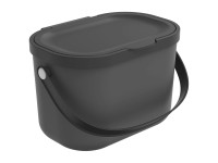Rotho Komposteimer Albula Schwarz 3,2 l