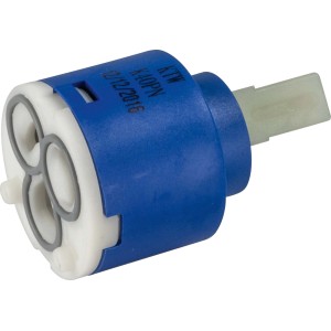 Cartuccia ceramica Ø 40 mm per miscelatore cucina KI-1060, ricambio con funzione risparmio acqua.