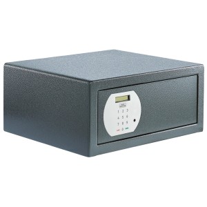 Cassaforte per laptop Burg-Wächter PS 130 E LAP con serratura elettronica, grigia.