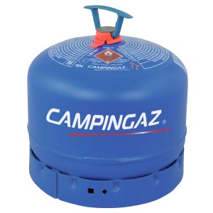 Contenitore Campingaz blu, 4 l senza gas. Per campeggio, grill e riscaldatore.