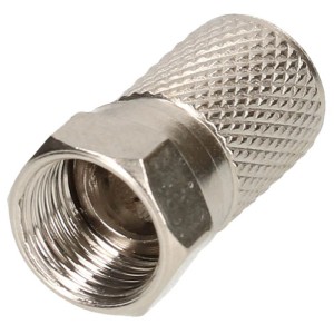 Schwaiger Connettore F (2 pz) per cavo coassiale, accessorio audio.