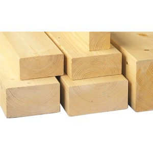 Legname da costruzione abete/abete rosso, 80x140x4000 mm, legno chiaro per costruzioni in legno.