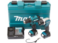 Makita Akku-Bohrschrauber DF333DSAL1 inkl. 2 Ah Akkus