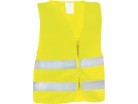 Warnweste mit Klettverschluss Gelb Warnweste mit Klettverschluss Gelb