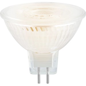 Lampadina LED GU5.3 Spot MR16 in vetro, 4.000 K, 4,5 W. Luce bianca neutra per zone giorno.