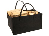 Valo Filztasche faltbar Schwarz (HxBxT) 50 x 34 x 27 cm