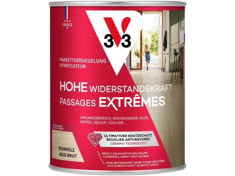 Vetrificatore per parquet color legno vero 750 ml