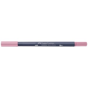 Faber-Castell Goldfaber Sketch Marker Vintagerosa 304 mit Pinsel- und Finelinerspitze.