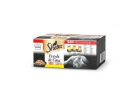 Sheba Katzen-Nassfutter Fresh & Fine Geflügel-Variation im Beutel 50 x 50 g