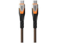 Urban Armor Gear Cavo USB-C SRGE Nero/Arancione