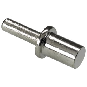 Support d'étagère en nickel pour rayonnages, quincaillerie d'ameublement.