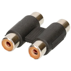 Adattatore Cinch Schwaiger a 2 vie per estensione audio o come adattatore spina/presa.