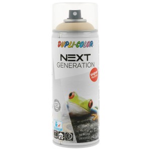 Dupli-Color Next vernice spray, satinato, beige, bomboletta da 400ml.