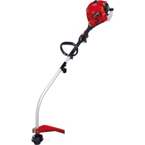 Einhell GC-PT 2538 I AS Coupe-bordures thermique, rouge/argent, avec fonction Quick Start.