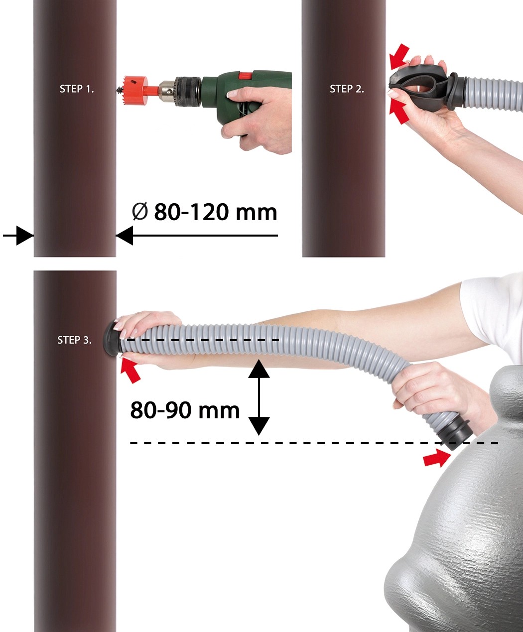 Waterform AnschlussSet ICANS1 für Regentonnen 6tlg. kaufen bei OBI