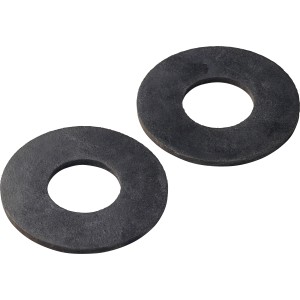 Lot de 2 manchons d'étanchéité, Ø 28,5 x 65 mm, pour joint de tuyau de WC sur réservoir.