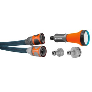 Gardena Liano Xtreme 15m set tubo da giardino con doccia e connettori.