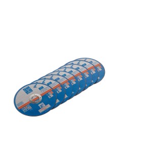 Plusieurs disques à tronçonner en tissu LUX, diamètre 125 mm, accessoire pour meuleuse d'angle.