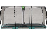 Exit Trampoline enterré Allure Classic Vert 244 x 427 cm