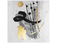 Leinwandbild Handpainting Fantasia II 50 x 50 cm
