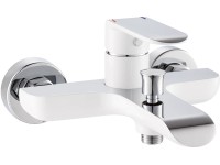 Baliv Wannenarmatur WA-5070 Weiss-Chrom