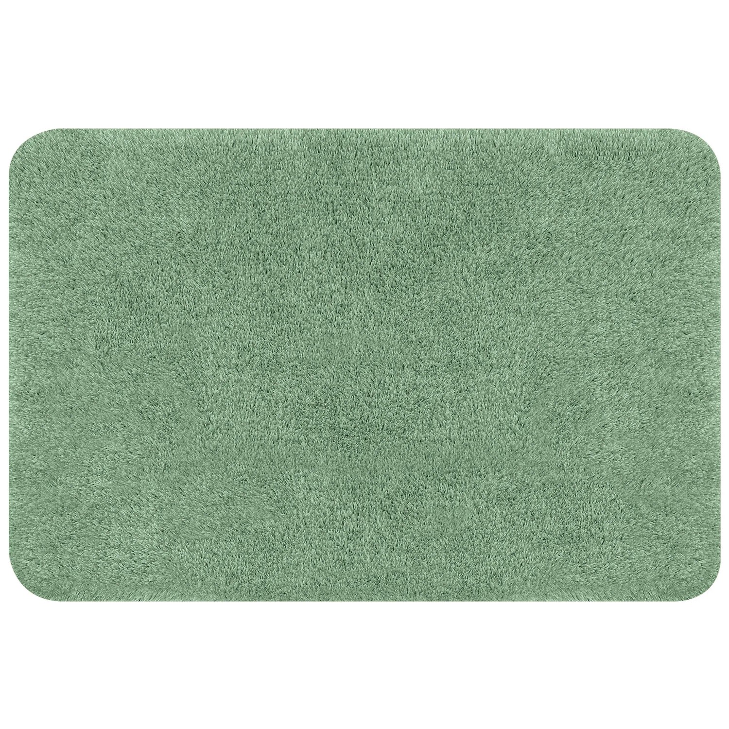 Spirella Badematte Hochflor Orange – Super Kuschelig & Rutschfest, 90x60 Cm, Waschbar Bei 40°