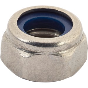 Écrou de blocage LUX M8 galvanisé, lot de 100, pour un maintien sûr et une utilisation universelle.