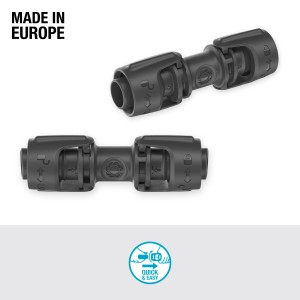 Gardena Raccordo 13 mm (1/2") set da 3 per l'estensione di Micro-Drip-System.