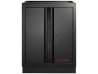 Kraftwerk Werkzeugunterschrank Mobilio 2-türig Schwarz (HxBxT) 91 x 68 x 45,8 cm