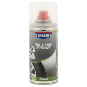 Presto Rimuovi catrame e resina, bomboletta da 150 ml per riparazione vernice e cura carrozzeria.