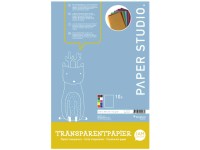 Transparentpapier farbig 20 x 30 cm / 10 Blatt