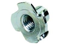 Einschlagmutter mit Gewinde M6 chromatisiert Stahl 8 Stk.