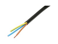 TD-Kabel H05VV-F Schwarz 3 x 1,5 mm² Länge 10 m TD-Kabel H05VV-F Schwarz 3 x 1,5 mm² Länge 10 m