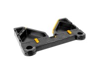 Batavia Eckstütze Teleskopleiter Schwarz