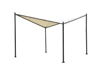 Colibri Pavillon Odonata Anthrazit-Beige 2,8 x 3,5 x 3,5 m