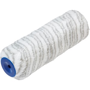 Rouleau à peinture LUX 25cm, polyester à poils longs, rugueux, pour peintures dispersion. Idéal surfaces structurées.