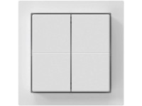 Hager Doppel-Funktaster Kallysto Friends of Hue Weiss Hager Doppel-Funktaster Kallysto Friends of Hue Weiss